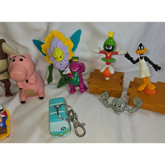 McDonald's Happy Meal Toy Lot 60+ 1980s to 2000s Shrek Disney Pixar Looney Tunes - Picture 4 of 16